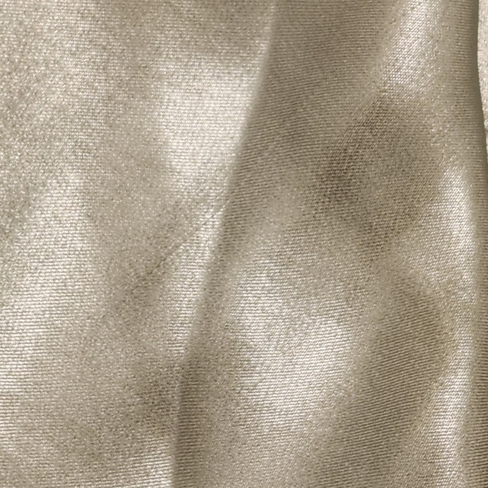 Free People Geen Lace Back Sunset Shimmer Metallic Satin Midi Slip Dress - Picture 7 of 8